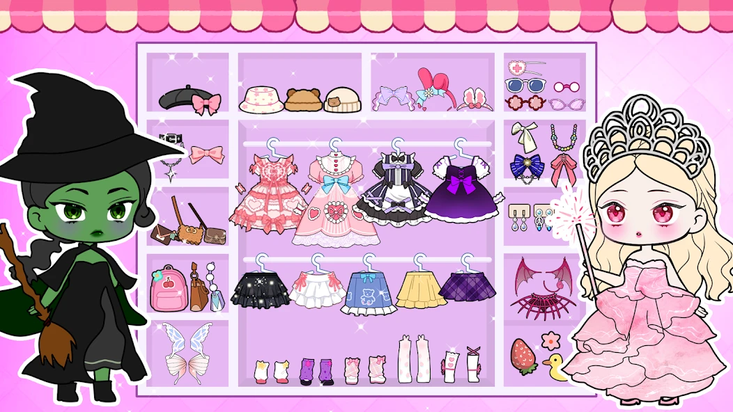 Vlinder Doll: Dress up games screenshot 2