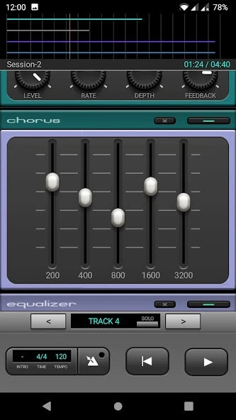 J4T Multitrack Recorder APK screenshot 3