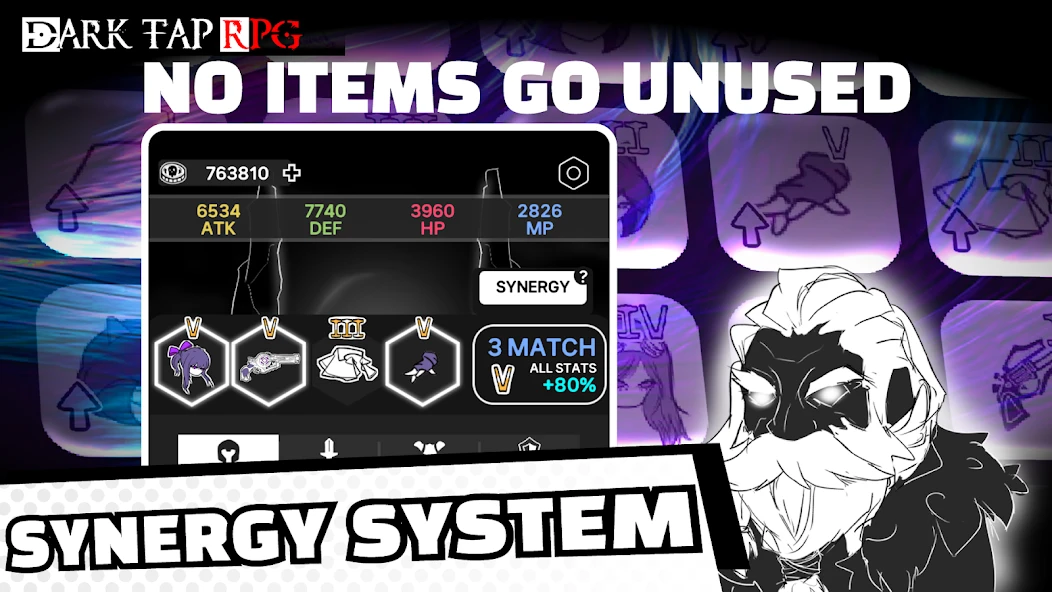 Dark Tap RPG APK screenshot 3