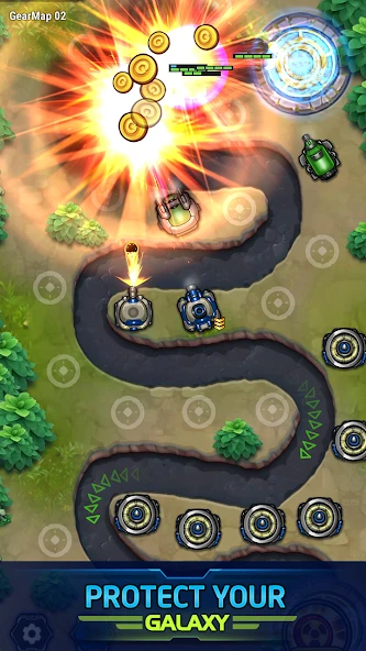 Tower Defense: Galaxy V screenshot 3