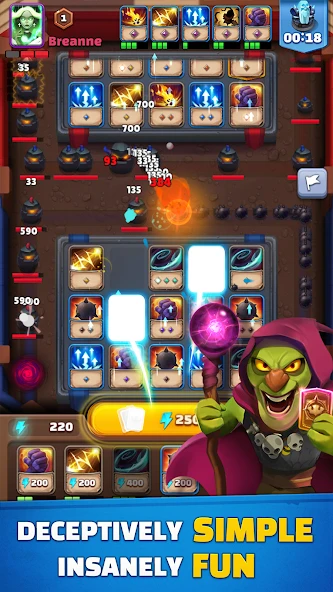 Random Card Defense : Battle Arena screenshot 1