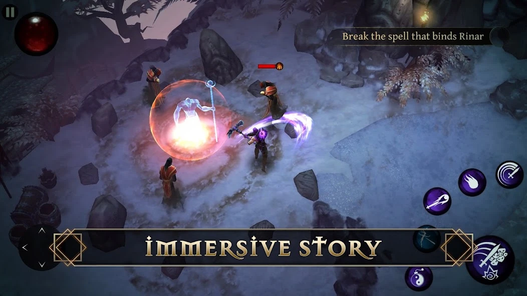Blade Bound: Hack and Slash of Darkness Action RPG screenshot 1