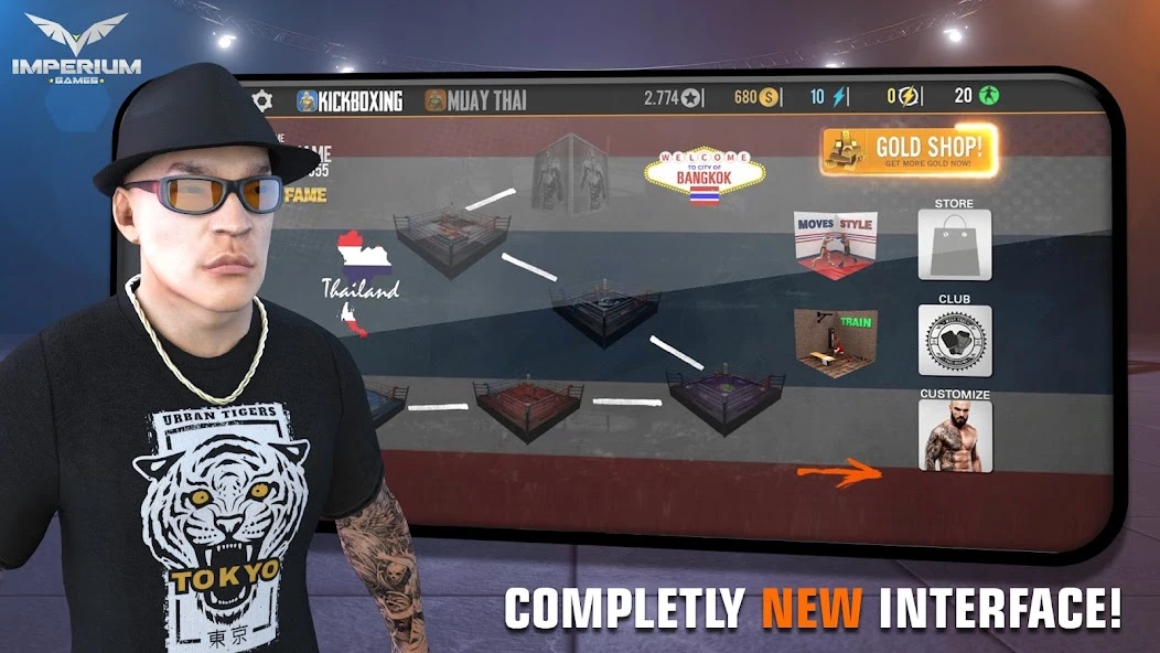 Muay Thai 2 - Fighting Clash screenshot 4