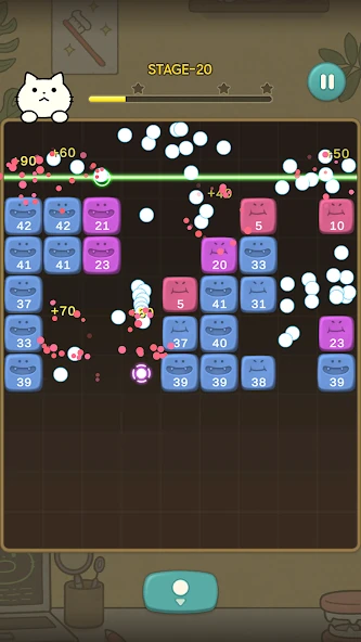 Fantastic Cat Dentist - Brick Breaker screenshot 3