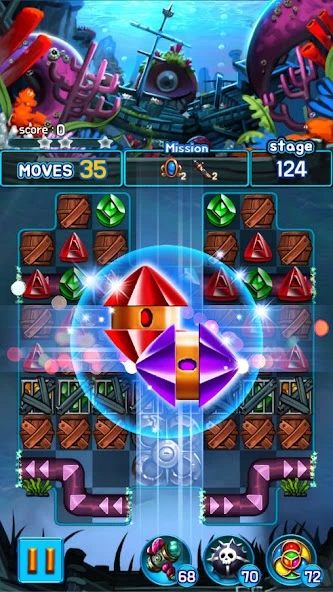 Jewel Kraken: Match 3 Jewel Blast screenshot 5