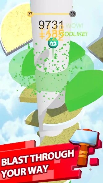Helix Jump screenshot 2