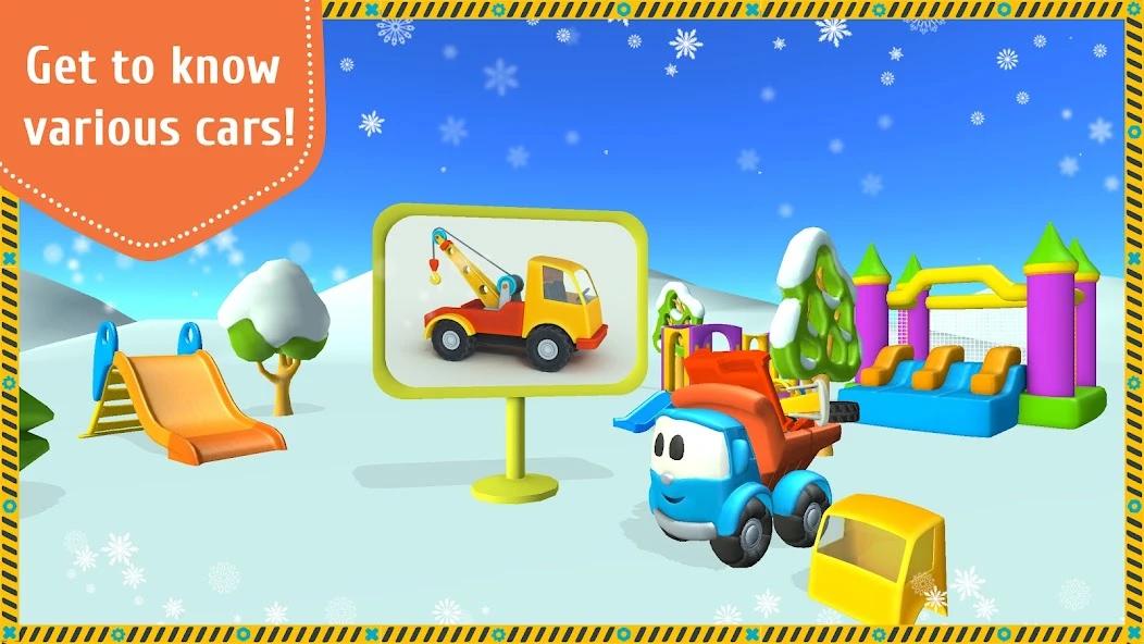 Leo the Truck and cars: Educational toys for kids screenshot 4