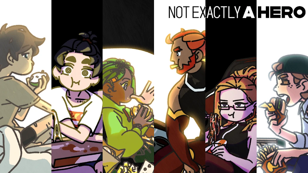 Not Exactly A Hero!: Interactive Action Story Game screenshot 1
