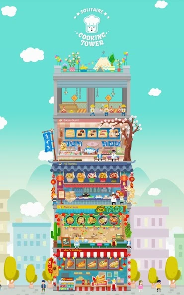 Solitaire : Cooking Tower screenshot 5