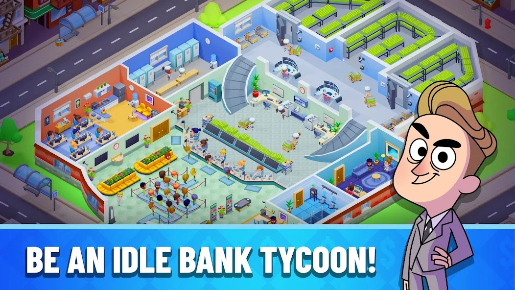 Idle Bank Tycoon screenshot 1
