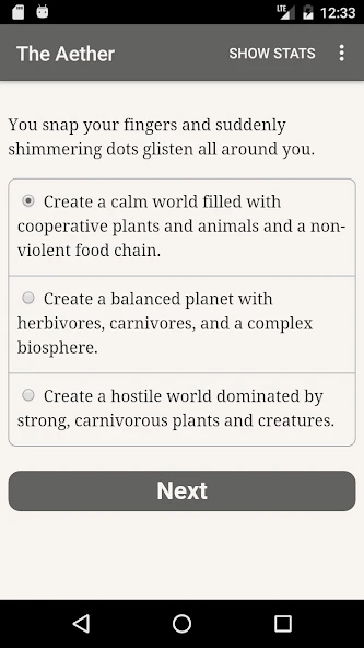 The Aether: Life as a God APK screenshot 2