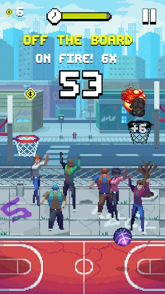 Bouncy Hoops screenshot 1