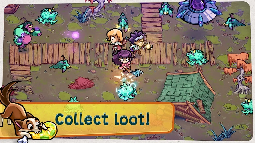 Alien Food Invasion screenshot 2