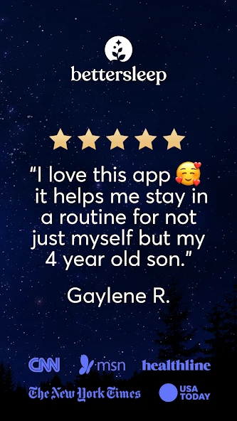 BetterSleep: Sleep tracker APK screenshot 1