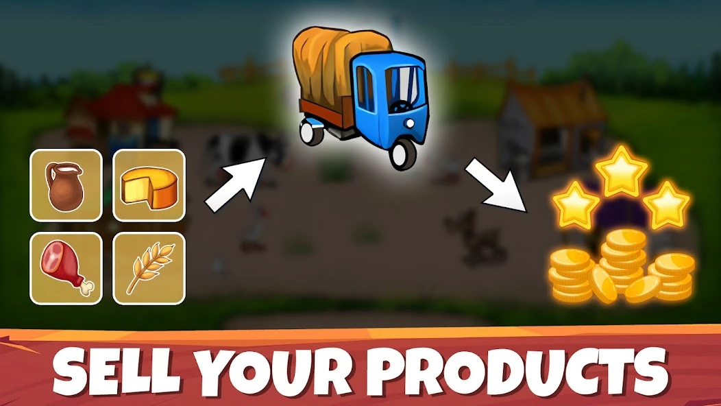 Farm Frenzy: Time management game APK screenshot 3
