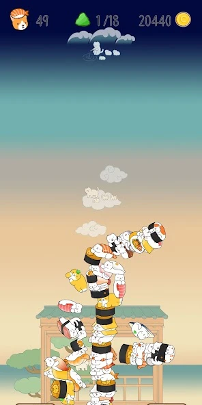Neko Sushi - Stack Game screenshot 5