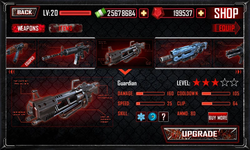 Download Zombie Killer (MOD, gems) 2.4 screenshot 5