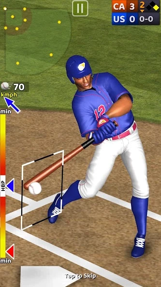 Baseball Game On - a baseball game for all screenshot 1