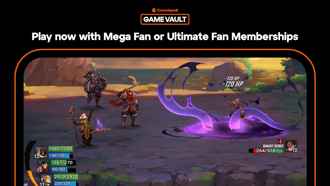 Crunchyroll Battle Chasers screenshot 2