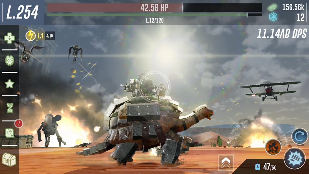 War Tortoise 2 - Idle Exploration Shooter screenshot 5