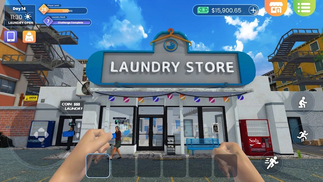 Laundry Store Simulator APK screenshot 1