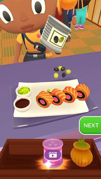 Sushi Roll 3D - Cooking ASMR Game screenshot 3