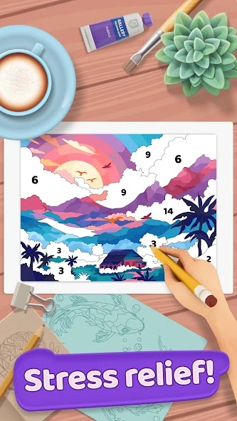 Gallery: Coloring & Home decor APK screenshot 3