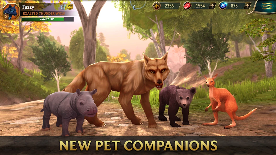 Wolf Tales - Online Wild Animal Sim screenshot 2