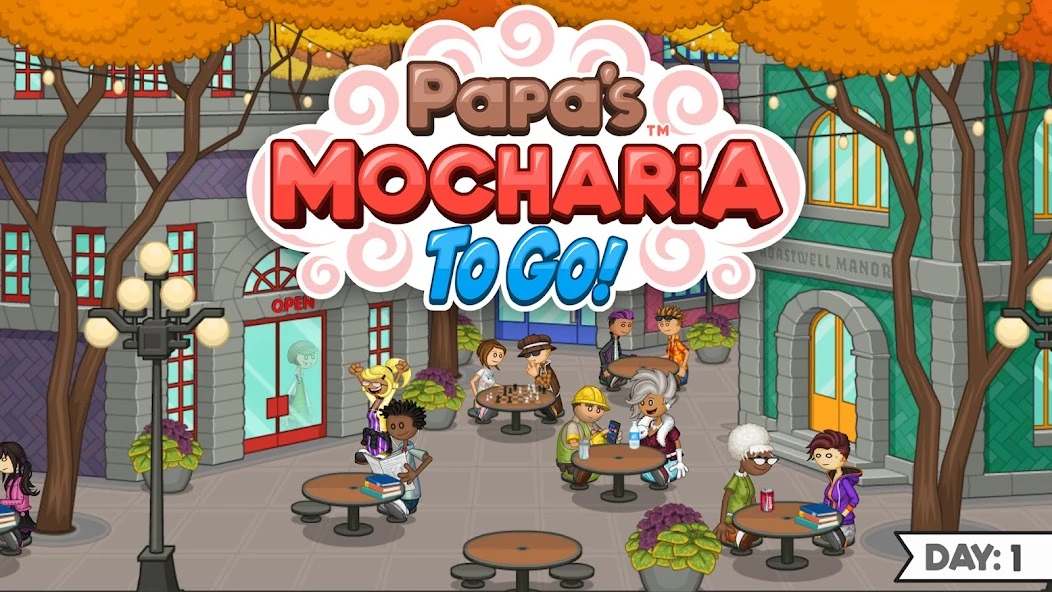 Papa’s Mocharia To Go! APK screenshot 1