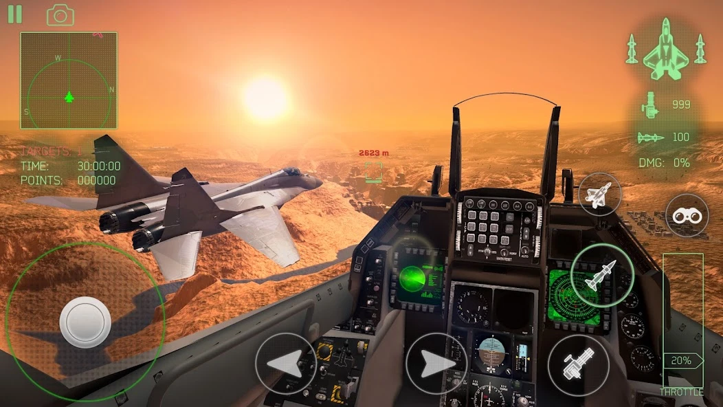 Fighter Jet Combat : Warzone APK screenshot 3