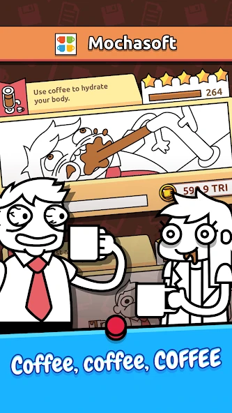 Idle Coffee Inc. - Caffeine Rush Simulator Clicker screenshot 1