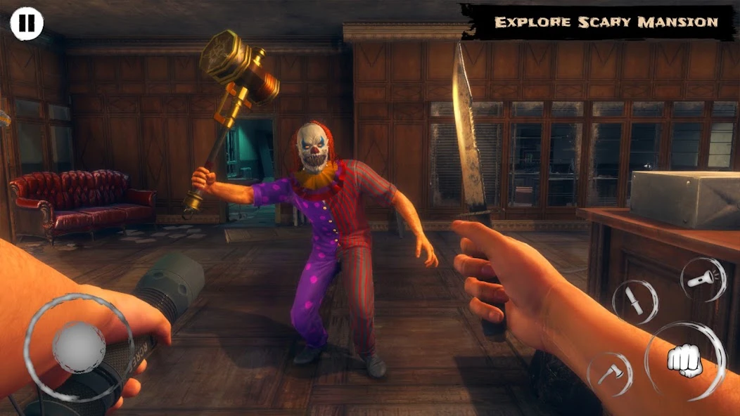 Horror Clown Survival screenshot 1