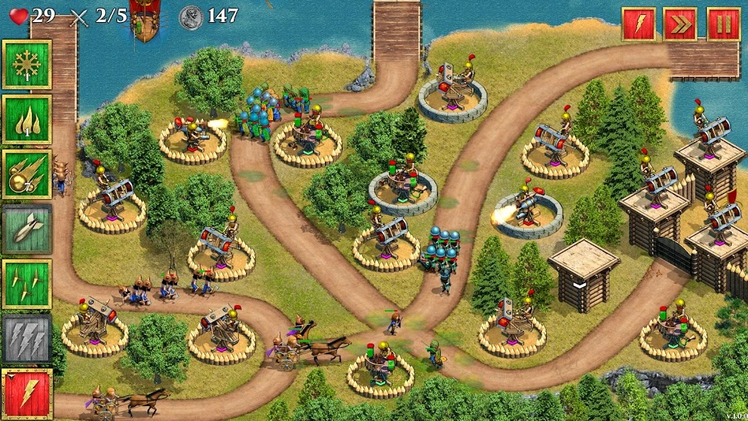 Defense of Roman Britain Premium: Tower Defense screenshot 4