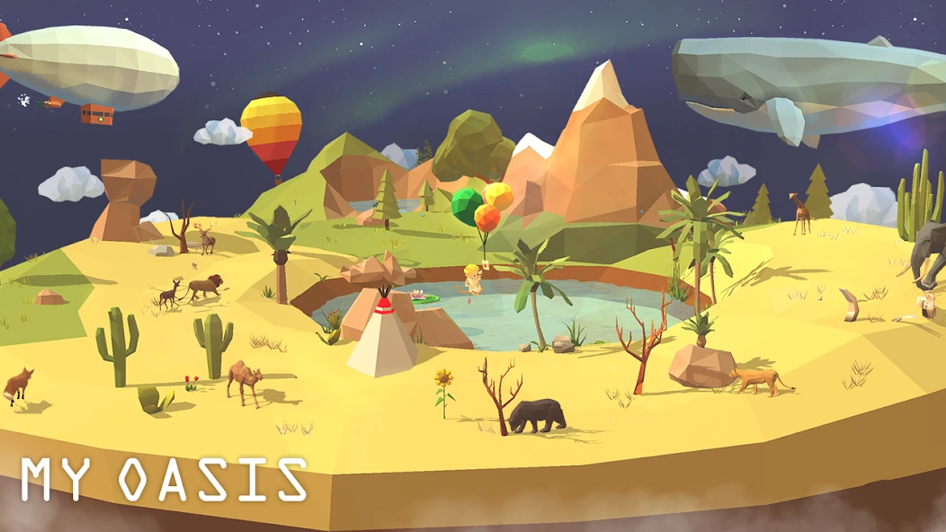 My Oasis - Tap Sky Island screenshot 2