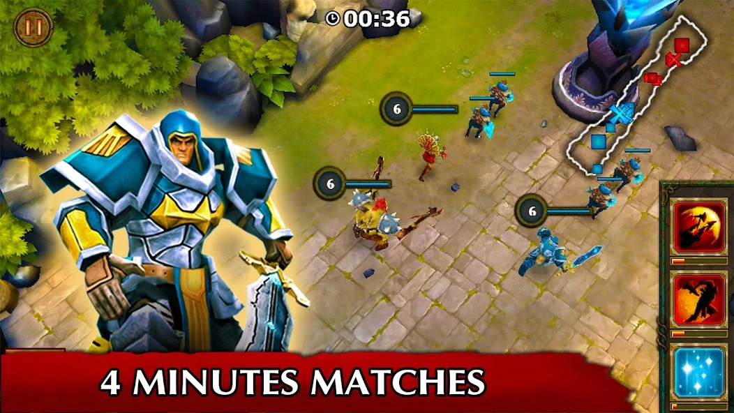 Legendary Heroes MOBA screenshot 3