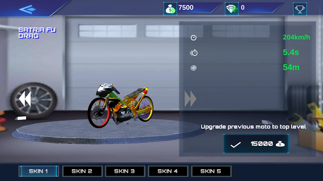 Real Drag Bike Racing APK screenshot 3