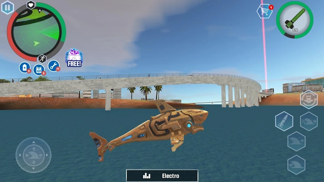 Robot Shark screenshot 6