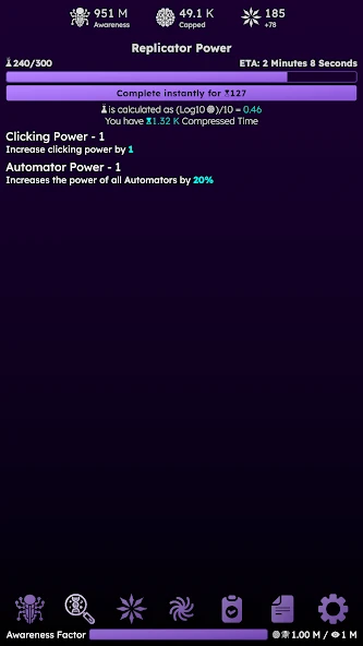 Idle Dyson Swarm: Nanite APK screenshot 3