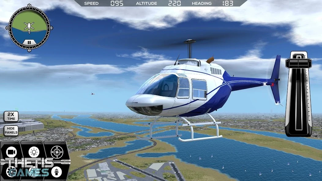 Flight Simulator 2017 FlyWings HD screenshot 4