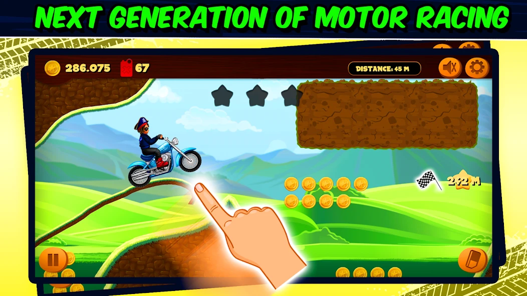 Road Draw 2: Moto Race screenshot 1