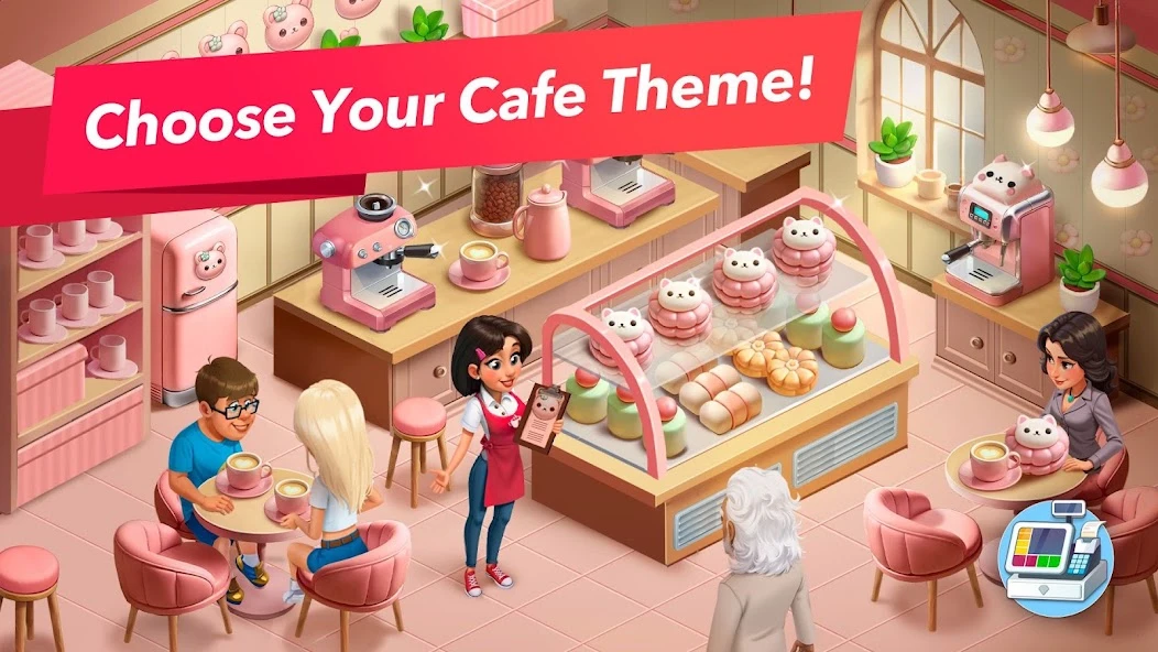 My Cafe — Restaurant game APK screenshot 3