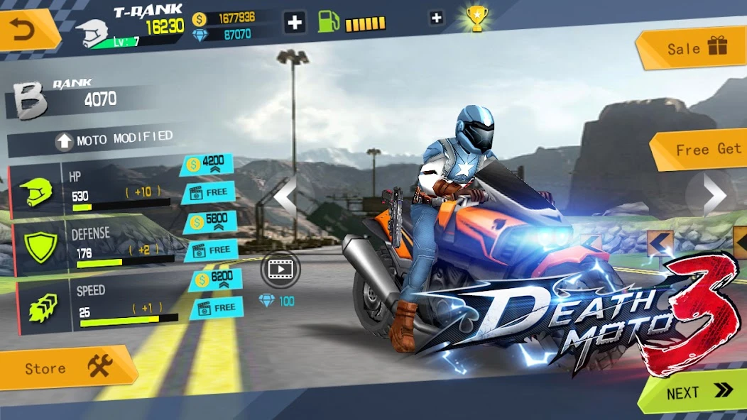 Death Moto 3 screenshot 4