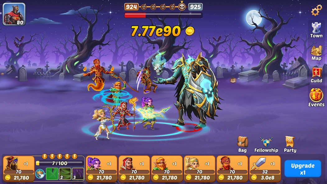 Firestone Idle RPG: Tap Hero Wars screenshot 3