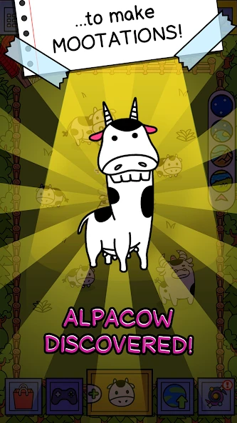 Cow Evolution - Crazy Cow Making Clicker Game screenshot 2