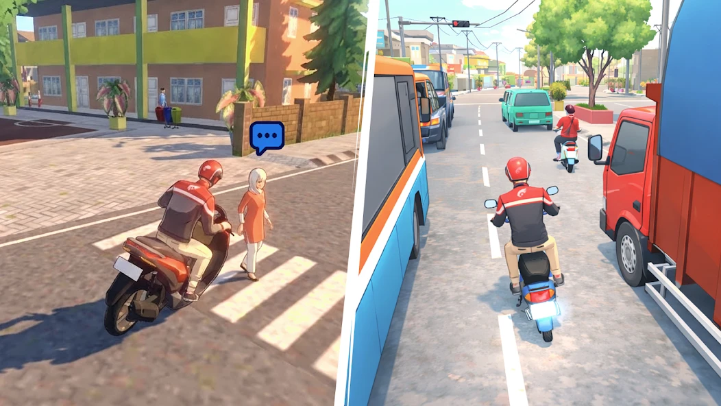 Ojol Life Simulator: Delivery APK screenshot 2