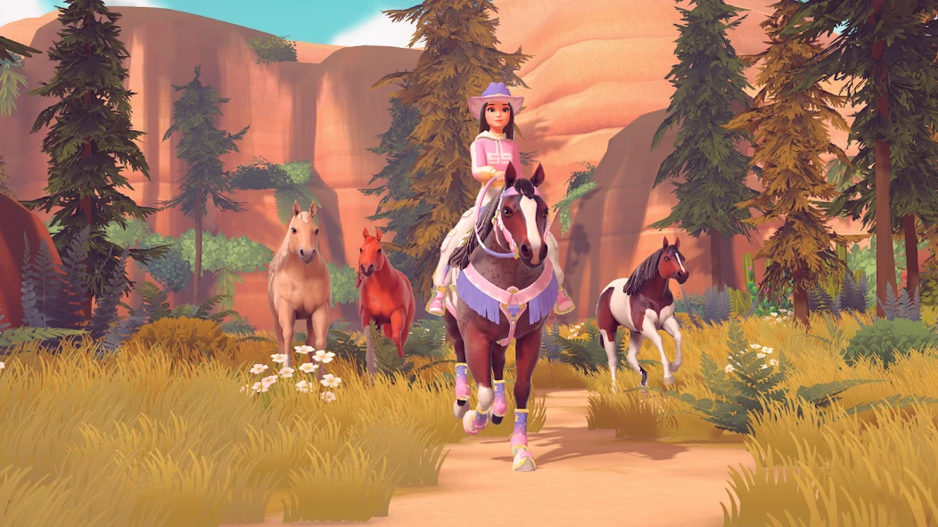 Barbie Horse Ride & Rescue APK screenshot 1