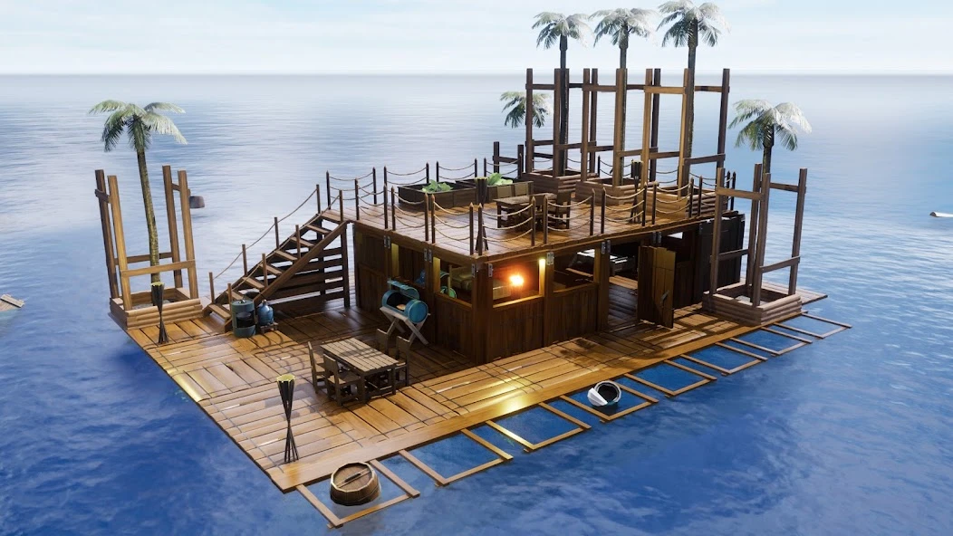 Oceanborn: Survival on Raft screenshot 1