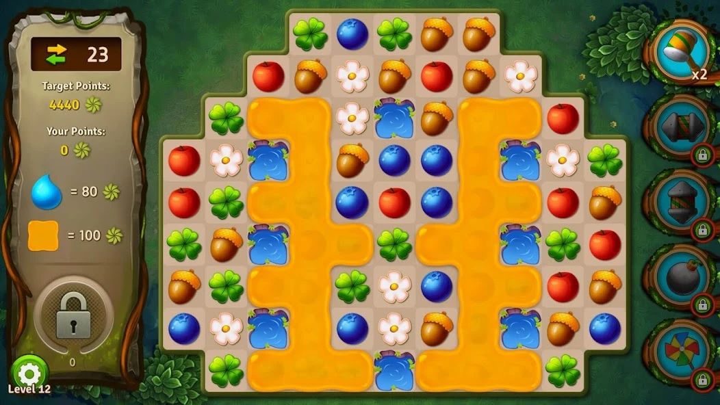 Mystery Forest - Match 3 Fun screenshot 1
