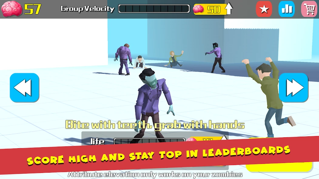 Zombie Hero: Battle Legends screenshot 1