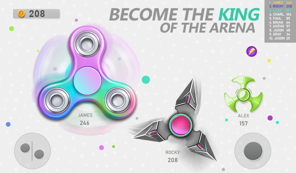Fidget Spinner .io Game screenshot 2